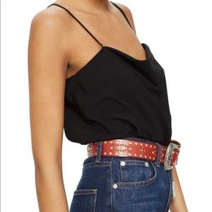 Topshop Cowl Neck Camisole